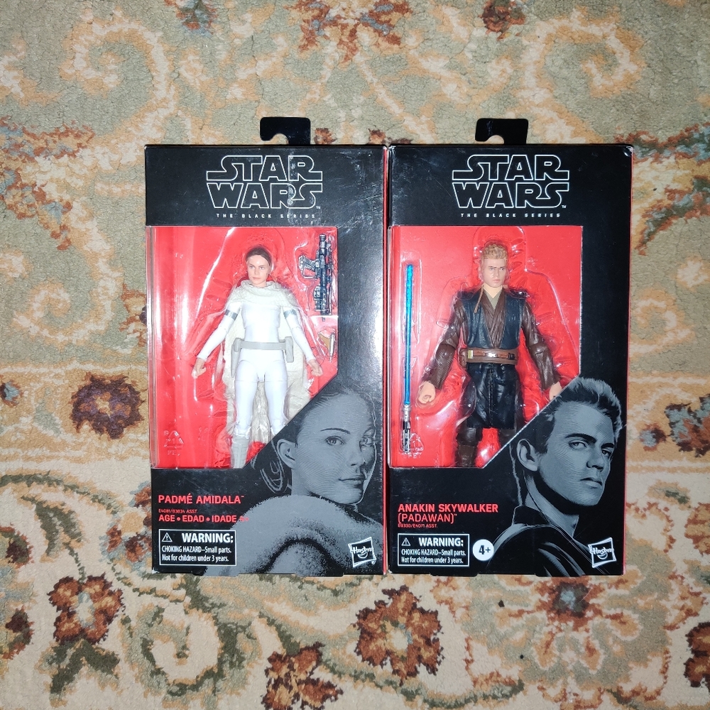 Star Wars Padme Amidala and Anakin Skywalker